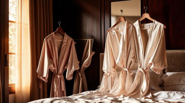 Top 5 robes de chambre en satin incontournables pour femmes